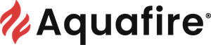 Logo Aquafire – chimenea de vapor de agua